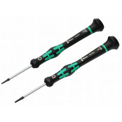 Zestaw wkrętaków precyzyjnych nasadowych 12cz. Kraftform Micro 12 Universal 1 WERA