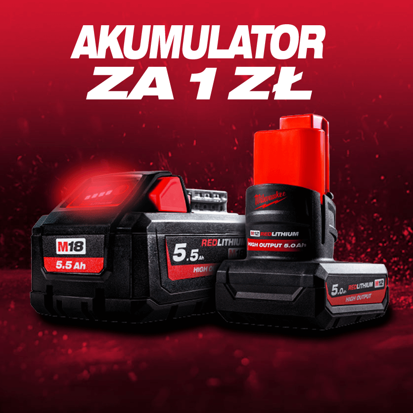 Akumulator za 1 zl Miwaukee
